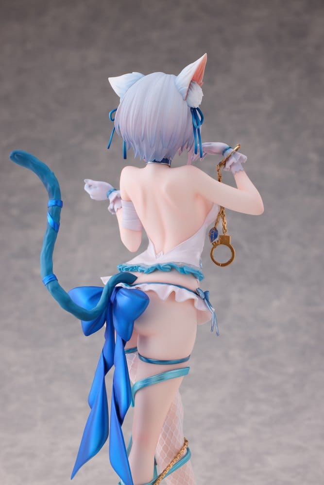 Original Character PVC Figur 1/7 Shibarare Neko Putika-chan Deluxe Edition 26 cm Image 4