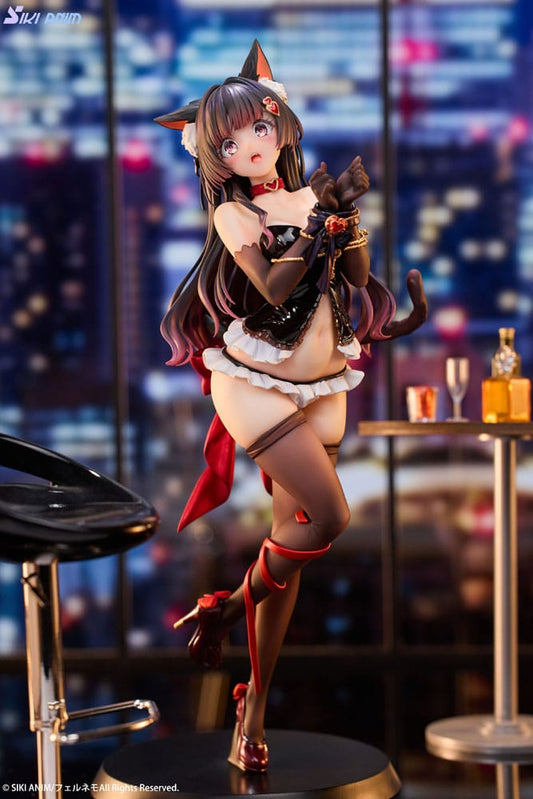 Original Character PVC Statue 1/7 Shibarare Cat Ruhuna-chan 26 cm Image 2
