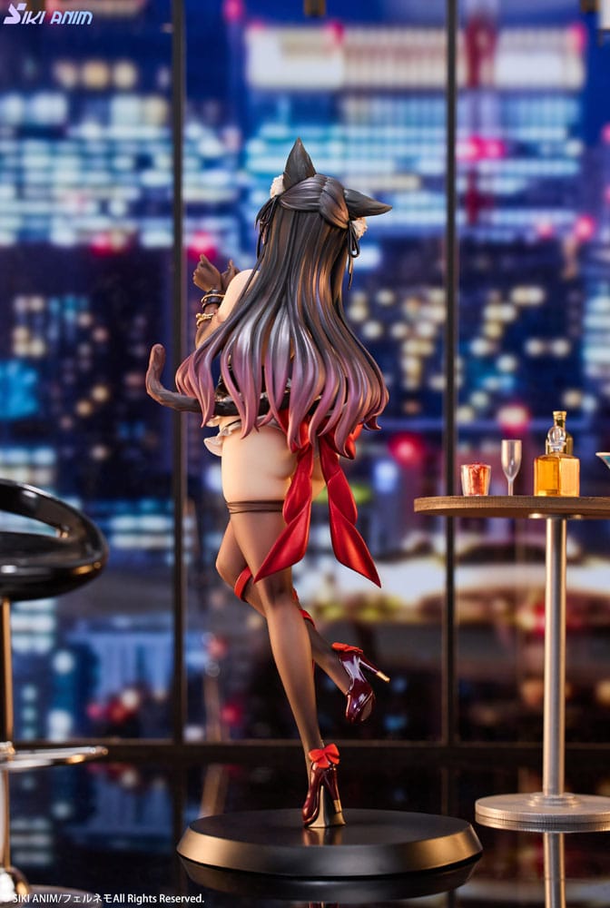 Original Character PVC Statue 1/7 Shibarare Cat Ruhuna-chan 26 cm Image 3