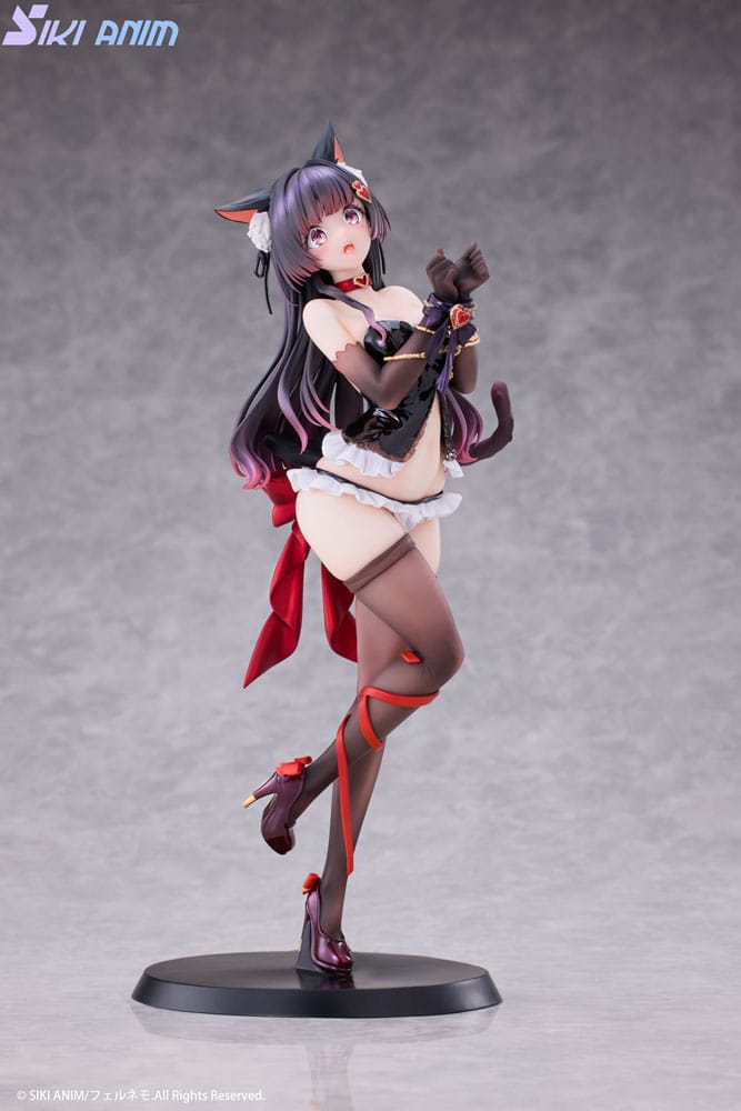 Original Character PVC Statue 1/7 Shibarare Cat Ruhuna-chan 26 cm Image 1