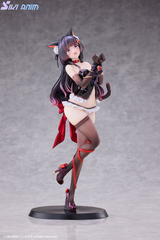 Original Character PVC Statue 1/7 Shibarare Cat Ruhuna-chan 26 cm Image 1