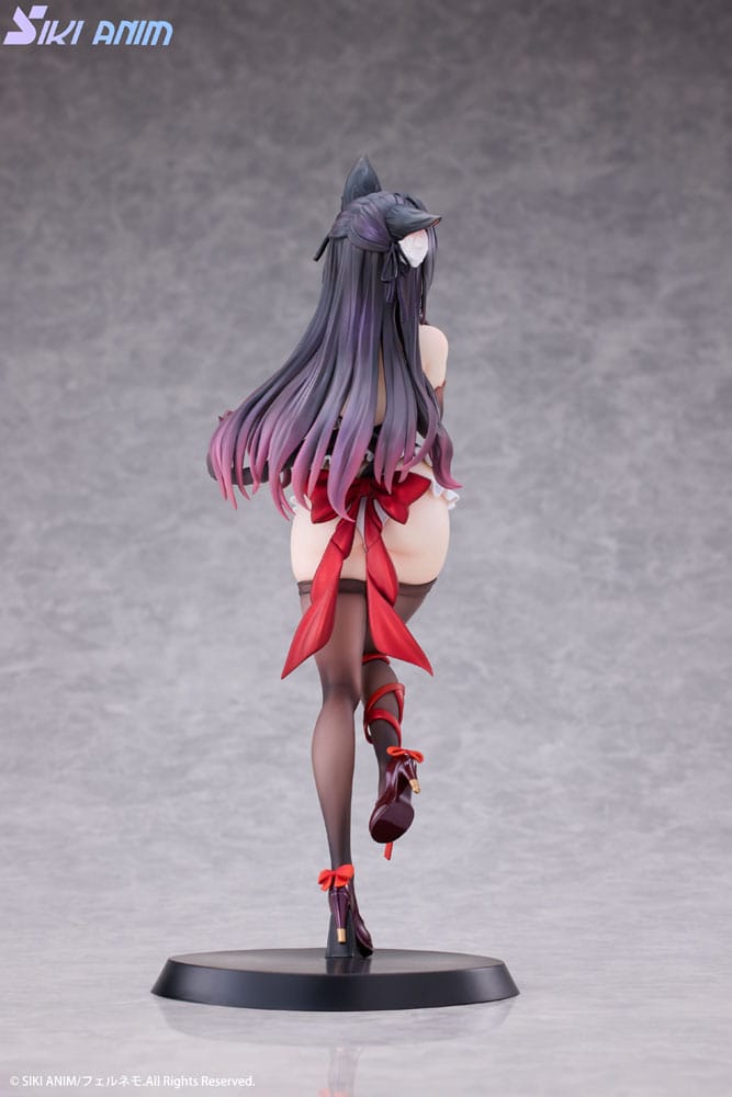 Original Character PVC Statue 1/7 Shibarare Cat Ruhuna-chan 26 cm Image 12