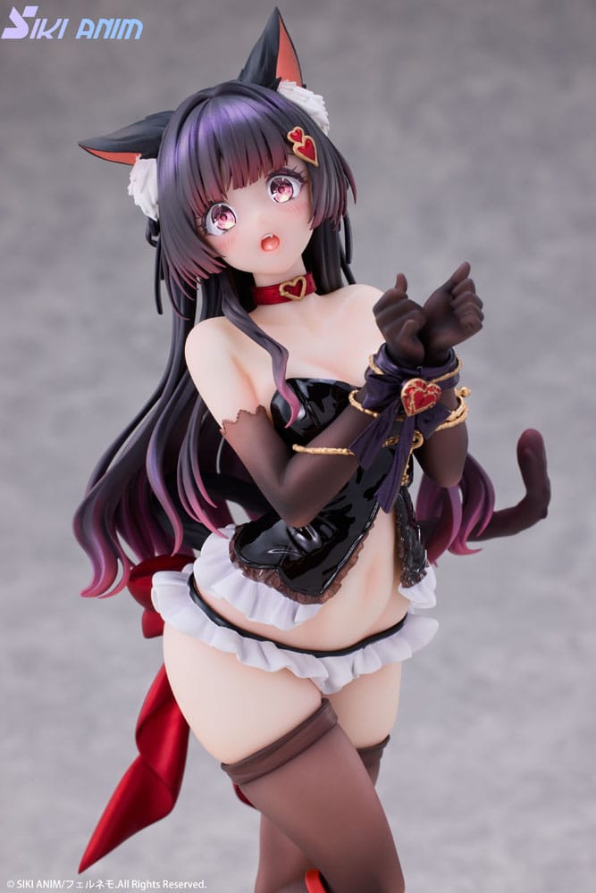 Original Character PVC Statue 1/7 Shibarare Cat Ruhuna-chan 26 cm Image 15