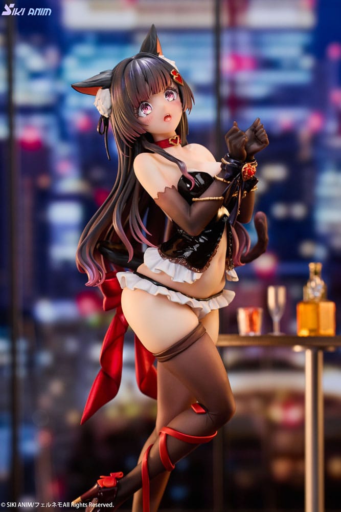 Original Character PVC Statue 1/7 Shibarare Cat Ruhuna-chan Deluxe Edition 26 cm Image 6