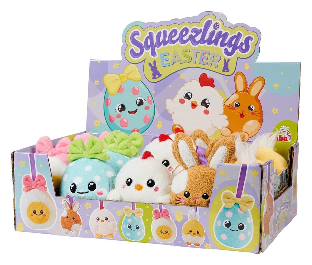 Squeezlings Plüschfigur 5er-Pack Display (20) Image 1