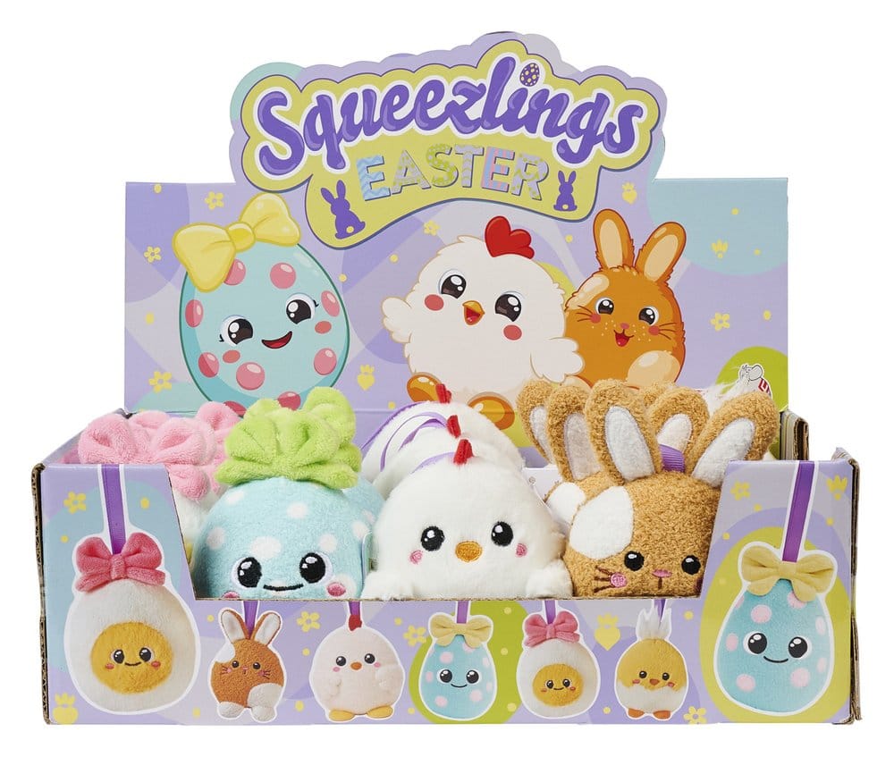 Squeezlings Plüschfigur 5er-Pack Display (20) Image 3
