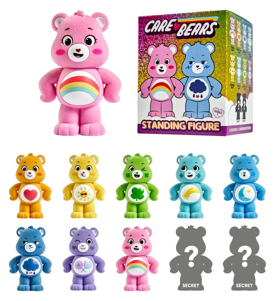 Die Glücksbärchis Figuren beflockt Unlock the Magic 8 cm Blind Box Display (8) Image 1