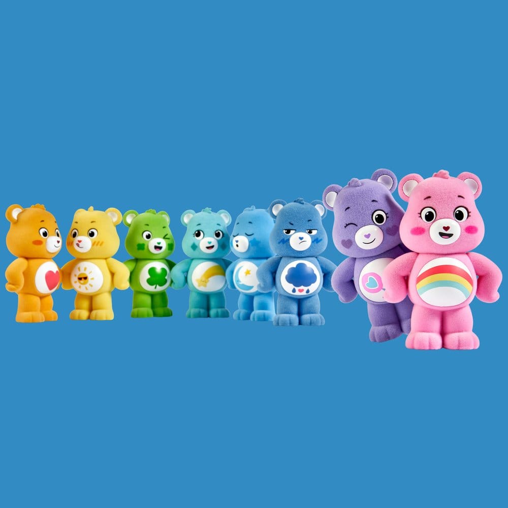 Die Glücksbärchis Figuren beflockt Unlock the Magic 8 cm Blind Box Display (8) Image 3