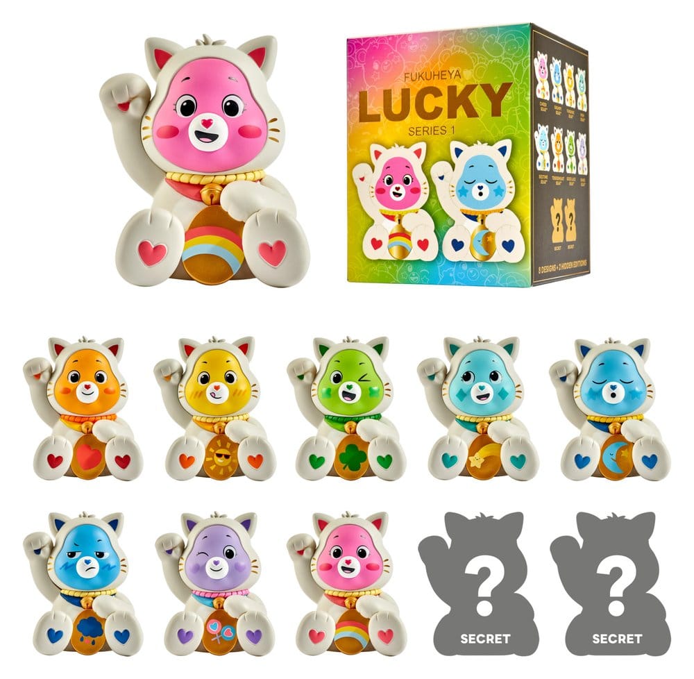 Die Glücksbärchis Figuren Fukuheya 8 cm Blind Box Display (8) Image 1