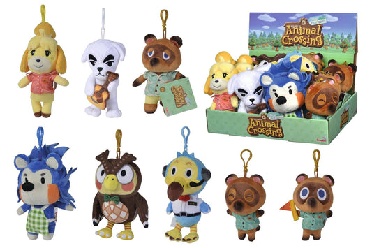 Animal Crossing Plüsch-Schlüsselanhänger Residents 15 cm Sortiment (12) Image 1