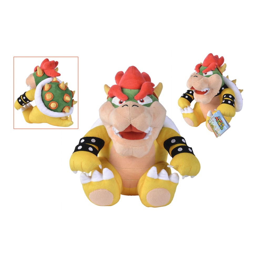 Super Mario Plüschfigur Bowser 27 cm Image 3