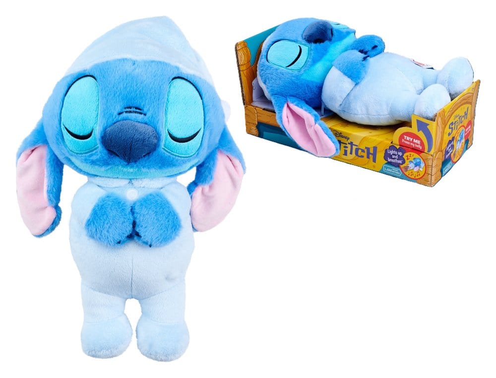 Disney Plüschfigur mit Sound Sleeping Stitch 31 cm Image 2