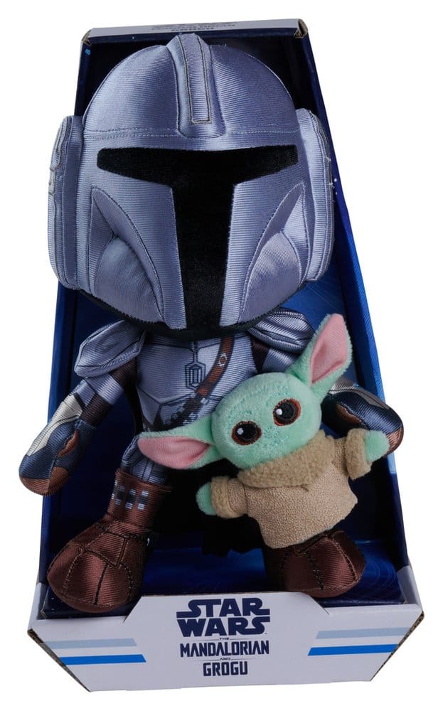 Star Wars Mandalorian Plüschfigur Mandalorian & Mini Grogu 25 cm Image 1
