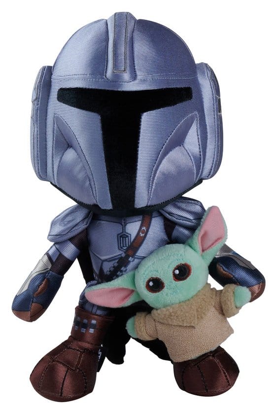 Star Wars Mandalorian Plüschfigur Mandalorian & Mini Grogu 25 cm Image 2