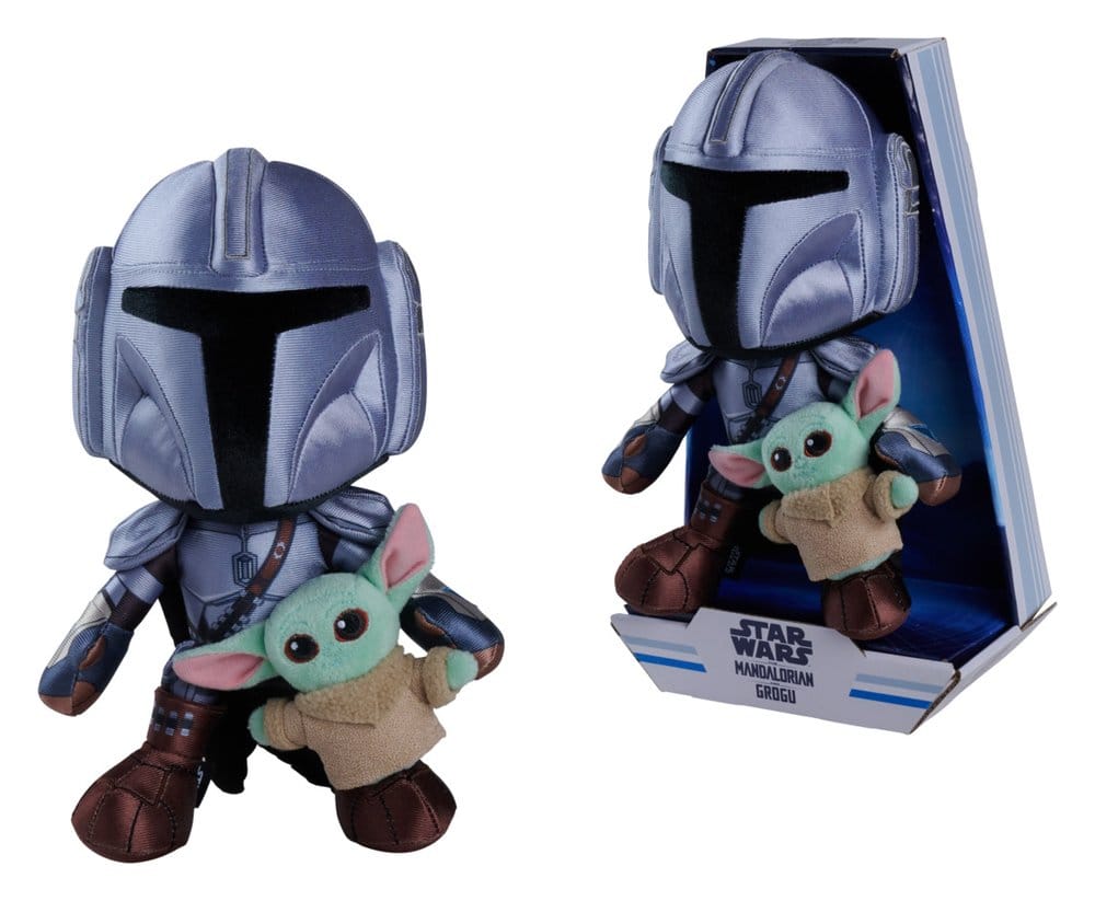 Star Wars Mandalorian Plüschfigur Mandalorian & Mini Grogu 25 cm Image 3