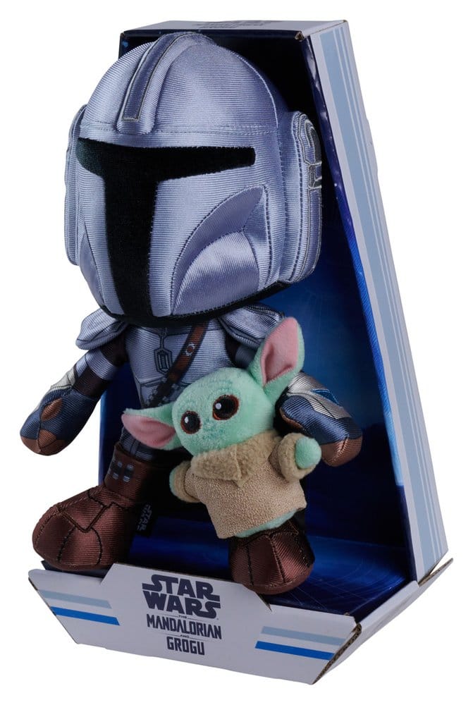 Star Wars Mandalorian Plüschfigur Mandalorian & Mini Grogu 25 cm Image 4