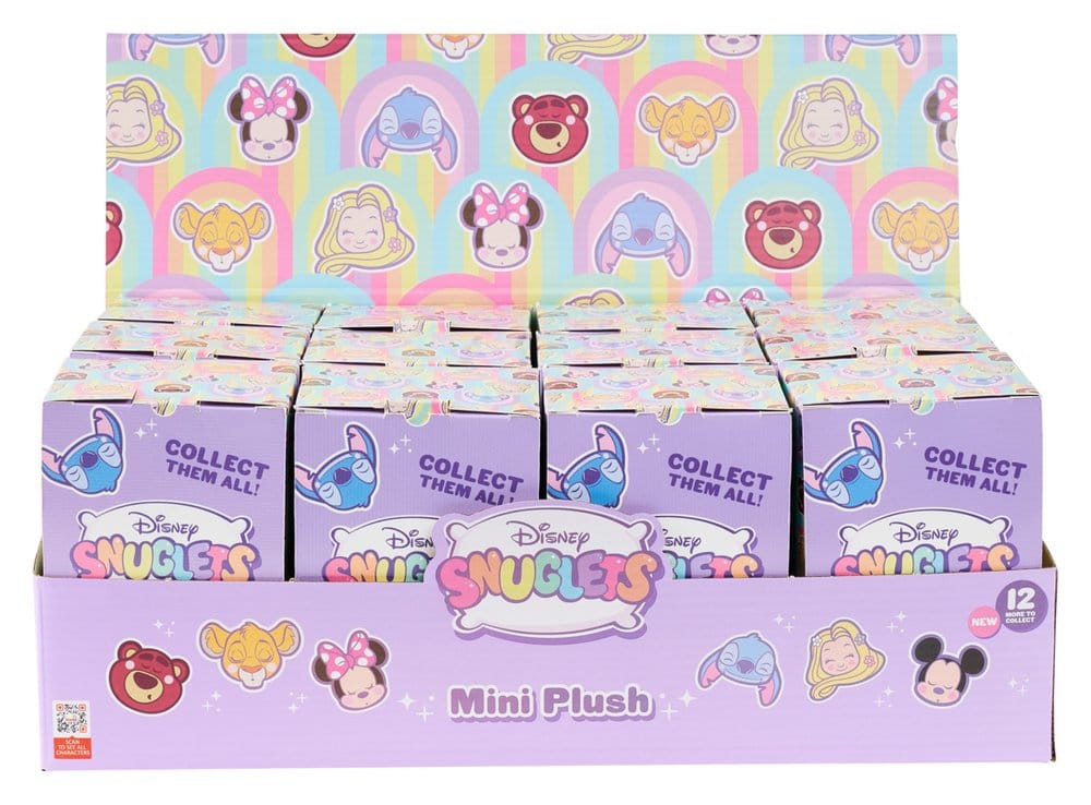 Disney Snuglets Plüschfigur Wave 2 Blindbox Display (12) Image 3