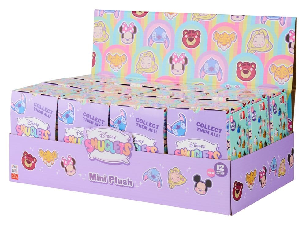 Disney Snuglets Plüschfigur Wave 2 Blindbox Display (12) Image 1