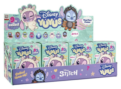 Disney YuYus Plüsch Schlüsselanhänger Wave 2 Stitch & Angel 13 cm Blindbox Display (8) Image 1