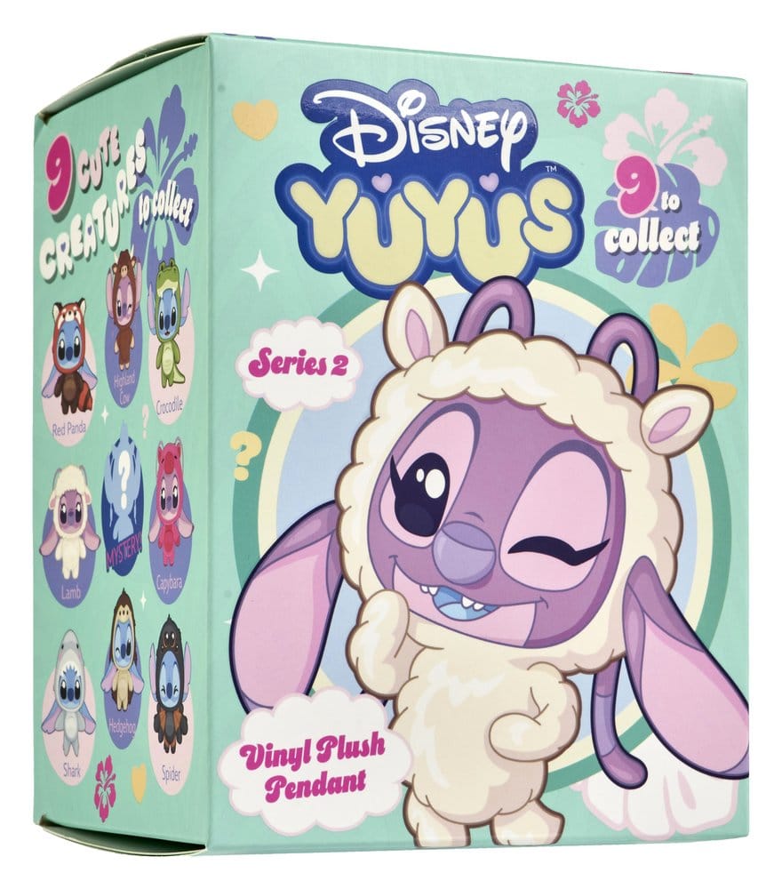 Disney YuYus Plüsch Schlüsselanhänger Wave 2 Stitch & Angel 13 cm Blindbox Display (8) Image 5