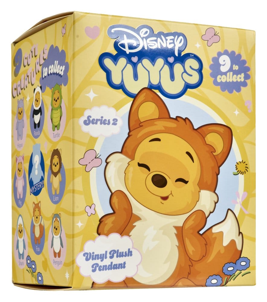 Disney YuYus Plüsch Schlüsselanhänger Wave 2 Winnie the Pooh 13 cm Blindbox Display (8) Image 6