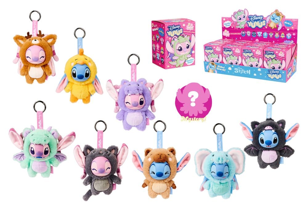 Disney YUYUS Plüschfigur Stitch & Angel Blindbox Display (8) Image 2