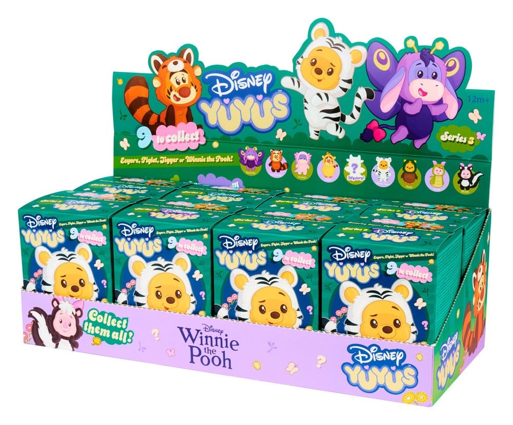 Disney YUYUS Plüschfigur Winnie the Pooh Blindbox Display (8) Image 1