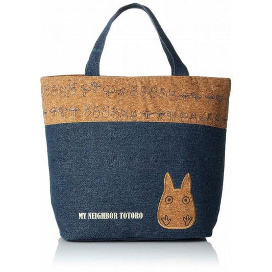 Mein Nachbar Totoro Lunch Tasche cork & denim style Totoro Image 1