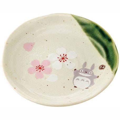Mein Nachbar Totoro Mino Teller Totoro Sakura Small 13 cm Image