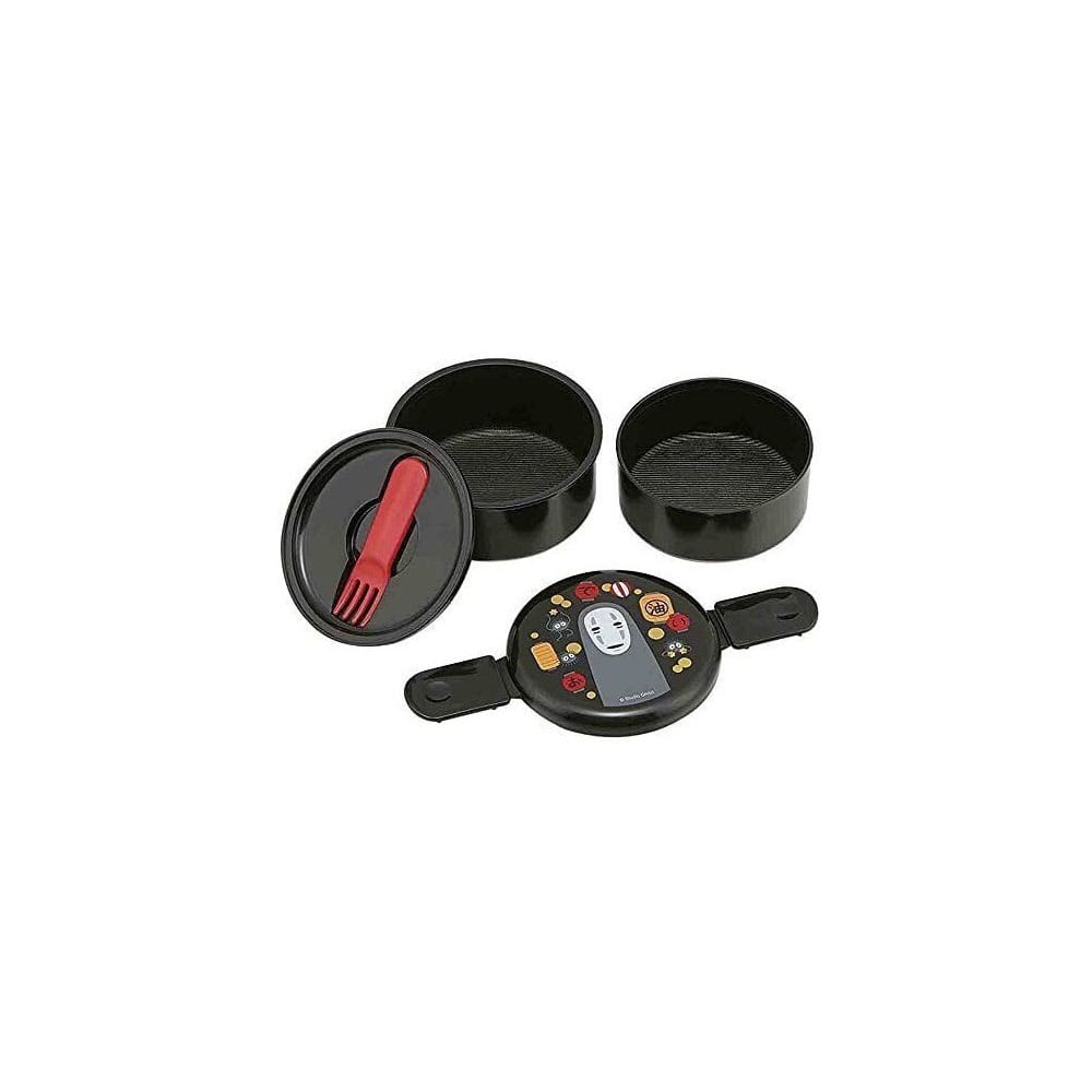 Chihiros Reise ins Zauberland Zweilagige runde Lunchbox No Face & Lantern Image 2