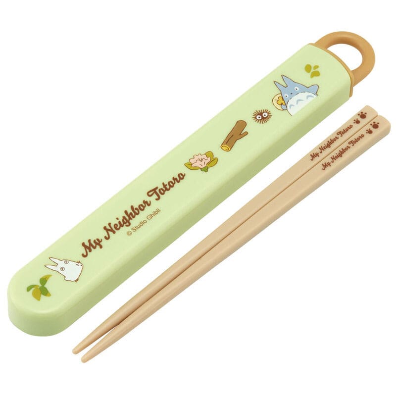 Mein Nachbar Totoro Essstäbchen mit Box Totoro & Catbus 16 cm Image
