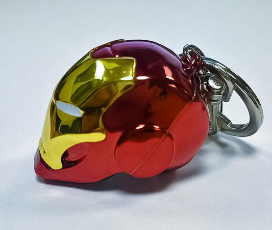 Marvel Comics Metall-Schlüsselanhänger Iron Man Helm Image 2
