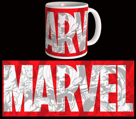 Marvel Comics Tasse Big Logo Image