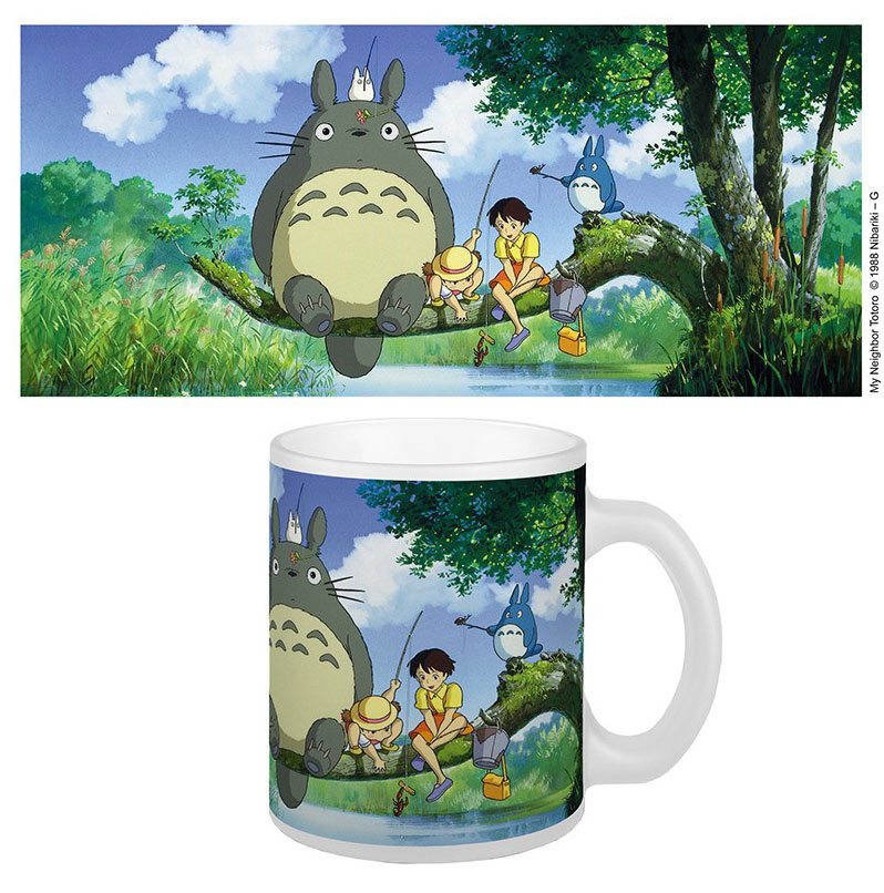 Studio Ghibli Tasse Totoro Fishing Image