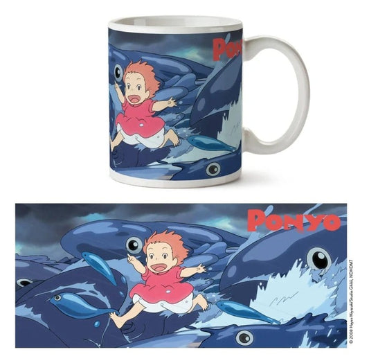 Ponyo - Das große Abenteuer am Meer Tasse Waves Image 1