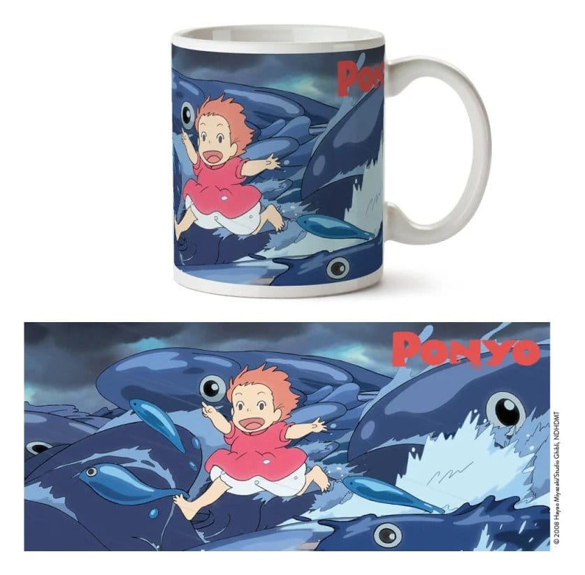 Ponyo - Das große Abenteuer am Meer Tasse Waves Image 1
