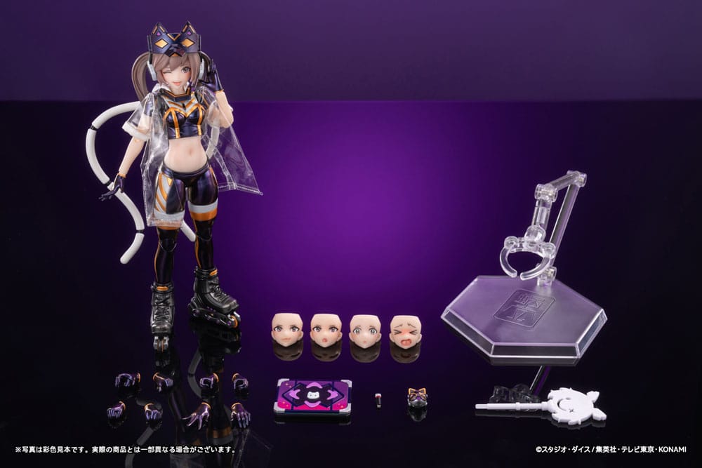 Yu-Gi-Oh! Card Game Monster Figure Collection Actionfigur Kit 1/12 I:P Masquerena Ver.1 Std Edition 17 cm Image 3