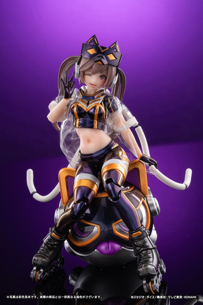 Yu-Gi-Oh! Card Game Monster Figure Collection Actionfigur Kit 1/12 I:P Masquerena Ver.1 DX Edition 17 cm Image 8