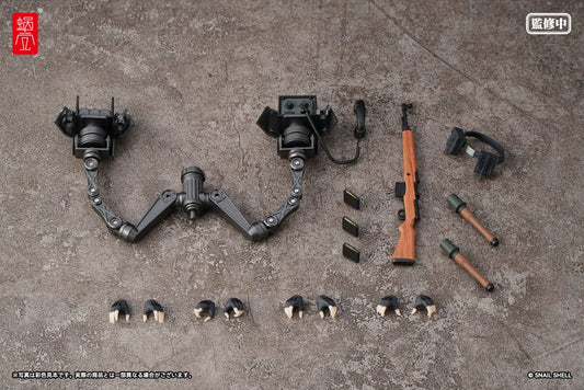 Original Character Zubehör Set für Actionfiguren 1/12 Optional Armament Parts Panzer Bunny Anneliese Image 1