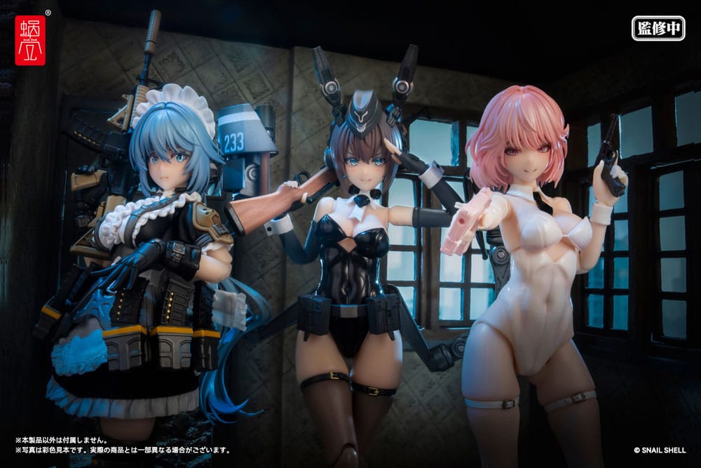 Original Character Zubehör Set für Actionfiguren 1/12 Optional Armament Parts Panzer Bunny Anneliese Image 5