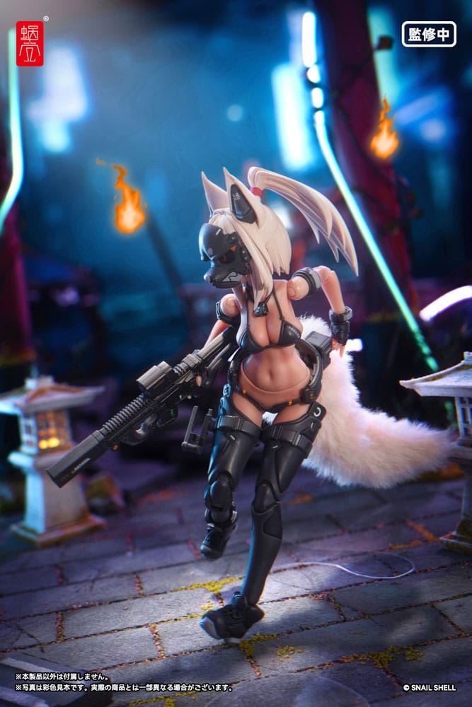 Original Character Actionfigur Kit 1/12 RA-04 Kitsunebi Senki Honoka Swimsuit Ver. 15 cm Image 3