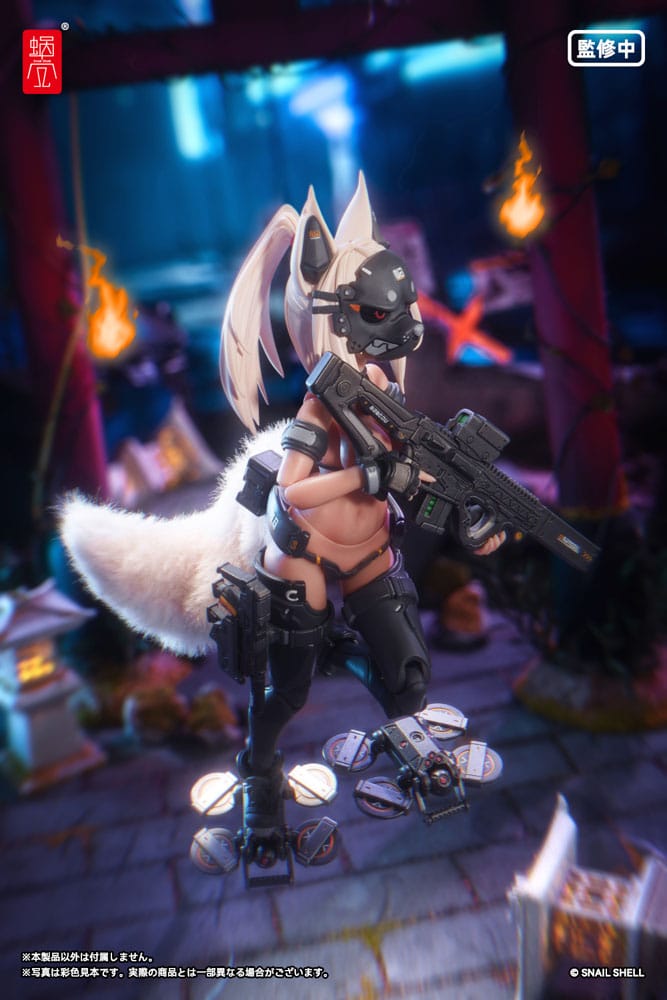 Original Character Actionfigur Kit 1/12 RA-04 Kitsunebi Senki Honoka Swimsuit Ver. 15 cm Image 5