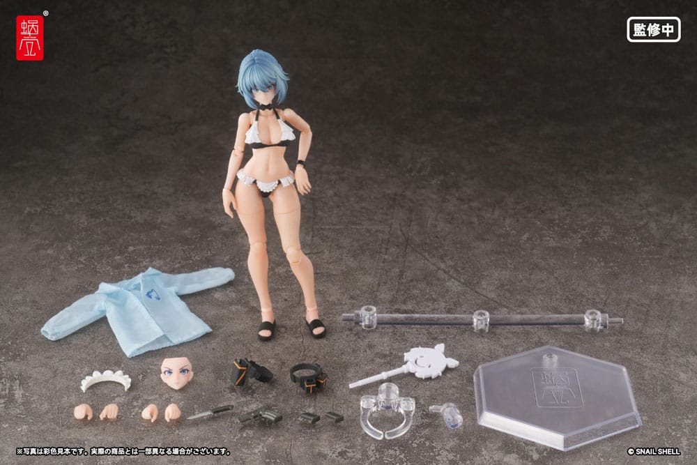 Original Character Actionfigur Kit 1/12 RA-02 Kazune Tokiwa Summer Operation Ver. 15 cm Image 3