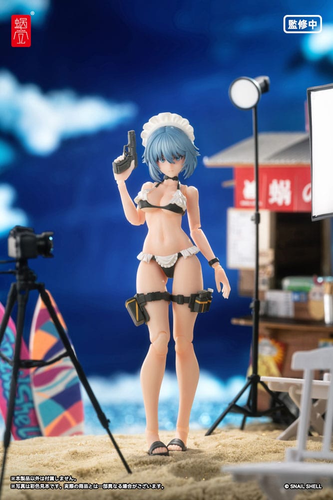 Original Character Actionfigur Kit 1/12 RA-02 Kazune Tokiwa Summer Operation Ver. 15 cm Image 4