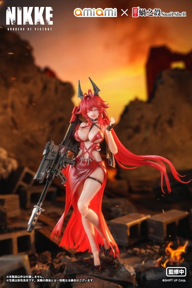 Goddess of Victory: Nikke Actionfigur 1/12 Red Hood Nonsense Red 16 cm Image 3