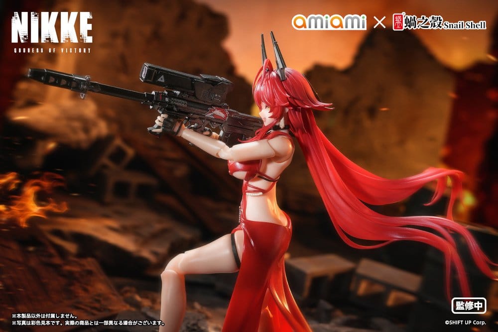 Goddess of Victory: Nikke Actionfigur 1/12 Red Hood Nonsense Red 16 cm Image 4