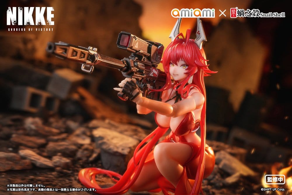 Goddess of Victory: Nikke Actionfigur 1/12 Red Hood Nonsense Red 16 cm Image 5