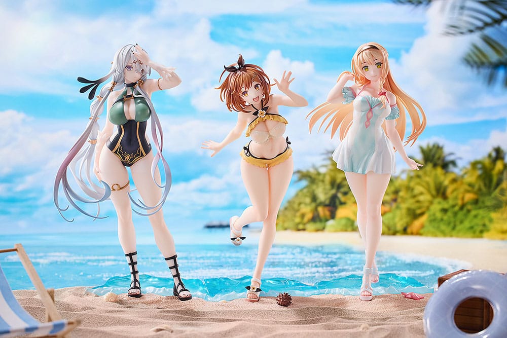Atelier Ryza: Ever Darkness & the Secret Hideout PVC Statuen 3er-Set 1/7 Ryza, Klaudia, Lila: Swimsuit Ver. Image 3