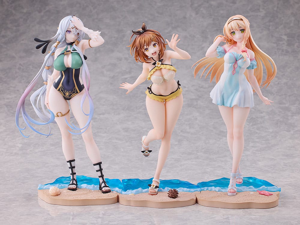 Atelier Ryza: Ever Darkness & the Secret Hideout PVC Statuen 3er-Set 1/7 Ryza, Klaudia, Lila: Swimsuit Ver. Image 5
