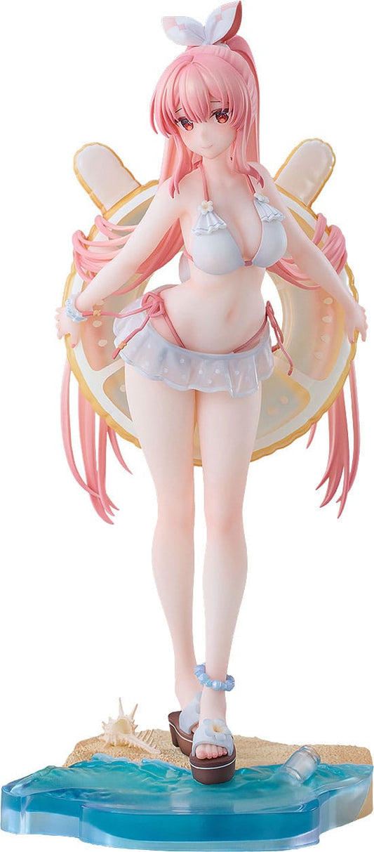 Rosuuri Original Character PVC Statue 1/7 White Rabbit Rosu: Swimsuit Ver. 25 cm Image 1